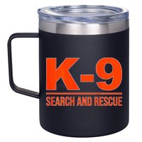 K9 Search And Rescue Sar Emergency Search Team Uniform 12oz Stainless Steel Coffee Mug