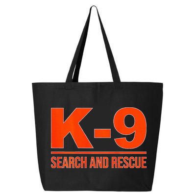 K9 Search And Rescue Sar Emergency Search Team Uniform 25L Jumbo Tote