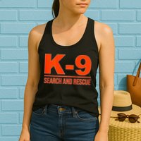 K9 Search And Rescue Sar Emergency Search Team Uniform Womens Tank Top