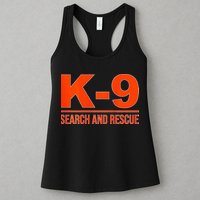 K9 Search And Rescue Sar Emergency Search Team Uniform Womens Tank Top
