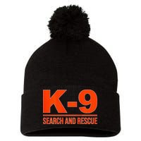 K9 Search And Rescue Sar Emergency Search Team Uniform Pom Pom 12in Knit Beanie