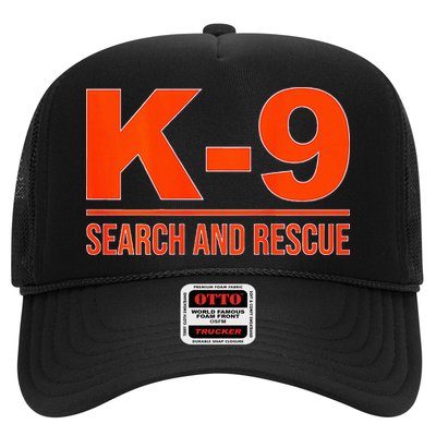 K9 Search And Rescue Sar Emergency Search Team Uniform Trucker Hat