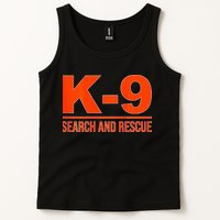K9 Search And Rescue Sar Emergency Search Team Uniform Tank Top