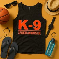 K9 Search And Rescue Sar Emergency Search Team Uniform Tank Top