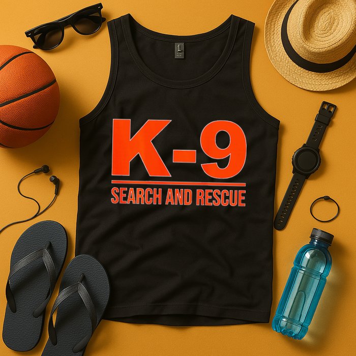K9 Search And Rescue Sar Emergency Search Team Uniform Tank Top