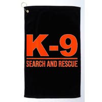 K9 Search And Rescue Sar Emergency Search Team Uniform Golf Towel
