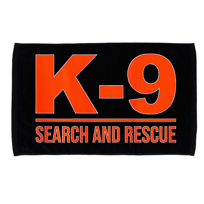 K9 Search And Rescue Sar Emergency Search Team Uniform Microfiber Hand Towel