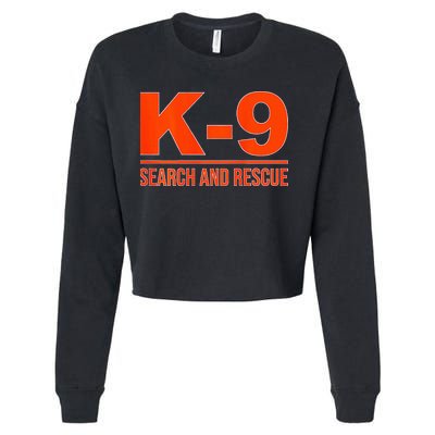 K9 Search And Rescue Sar Emergency Search Team Uniform Cropped Pullover Crew