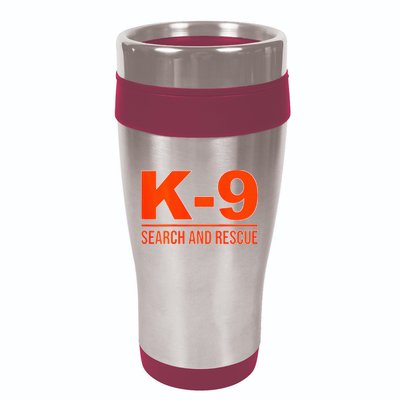 K9 Search And Rescue Sar Emergency Search Team Uniform 16oz Travel Tumbler