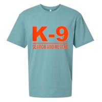 K9 Search And Rescue Sar Emergency Search Team Uniform Sueded Cloud Jersey T-Shirt