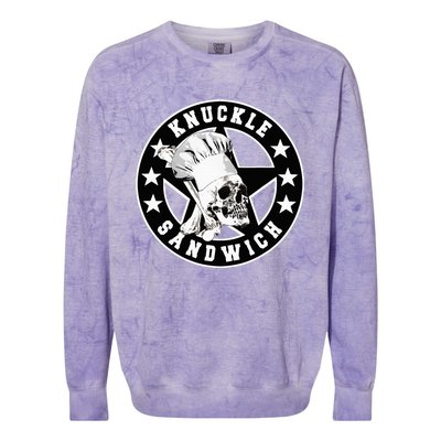 Knuckle Sandwich All Star Colorblast Crewneck Sweatshirt