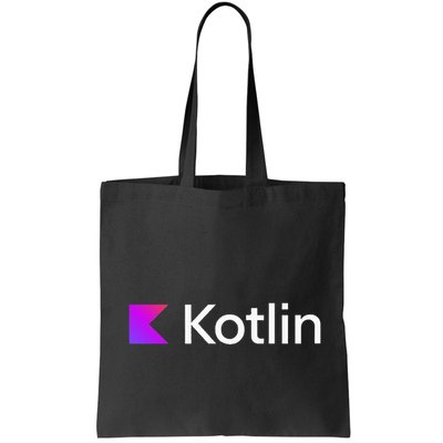 Kotlin Serverside Application Development Programming V1 Tote Bag