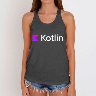 Kotlin Serverside Application Development Programming V1 Women's Knotted Racerback Tank