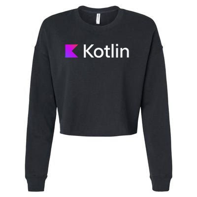 Kotlin Serverside Application Development Programming V1 Cropped Pullover Crew