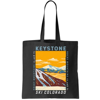 Keystone Ski Area Colorado Distressed Vintage Bag