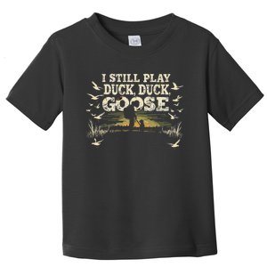 Kuiu Sitka Ak Dux Waterfowl Hunting Gear Duck Camo Funny Gift Toddler T-Shirt