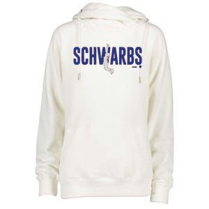 Kyle Schwarber Air Schwarbs Womens Funnel Neck Pullover Hood