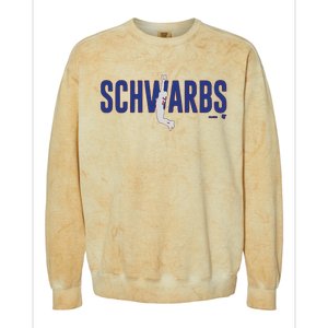 Kyle Schwarber Air Schwarbs Colorblast Crewneck Sweatshirt