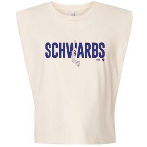 Kyle Schwarber Air Schwarbs Garment-Dyed Women's Muscle Tee