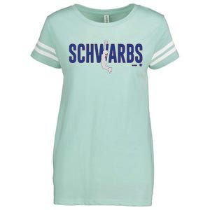 Kyle Schwarber Air Schwarbs Enza Ladies Jersey Football T-Shirt