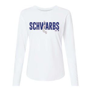 Kyle Schwarber Air Schwarbs Womens Cotton Relaxed Long Sleeve T-Shirt