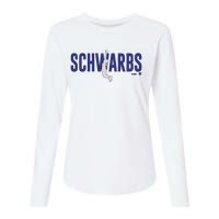 Kyle Schwarber Air Schwarbs Womens Cotton Relaxed Long Sleeve T-Shirt