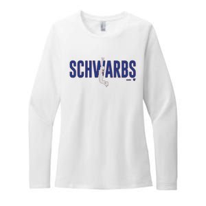 Kyle Schwarber Air Schwarbs Womens CVC Long Sleeve Shirt