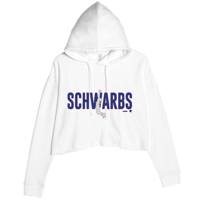 Kyle Schwarber Air Schwarbs Crop Fleece Hoodie