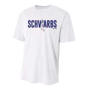 Kyle Schwarber Air Schwarbs Performance Sprint T-Shirt