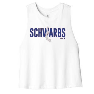 Kyle Schwarber Air Schwarbs Women's Racerback Cropped Tank