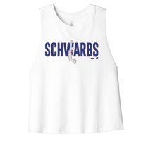 Kyle Schwarber Air Schwarbs Women's Racerback Cropped Tank