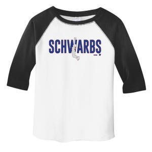 Kyle Schwarber Air Schwarbs Toddler Fine Jersey T-Shirt