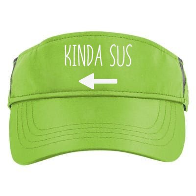 Kinda Sus Arrow Gaming Meme Matching Halloween Costume Funny Adult Drive Performance Visor