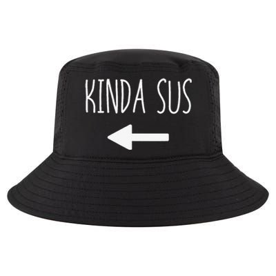 Kinda Sus Arrow Gaming Meme Matching Halloween Costume Funny Cool Comfort Performance Bucket Hat