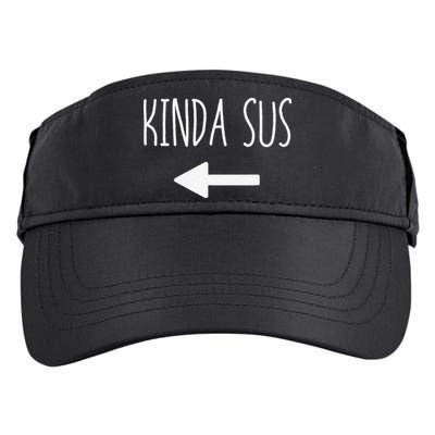 Kinda Sus Arrow Gaming Meme Matching Halloween Costume Funny Adult Drive Performance Visor