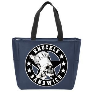 Knuckle Sandwich All Star B Zip Tote Bag