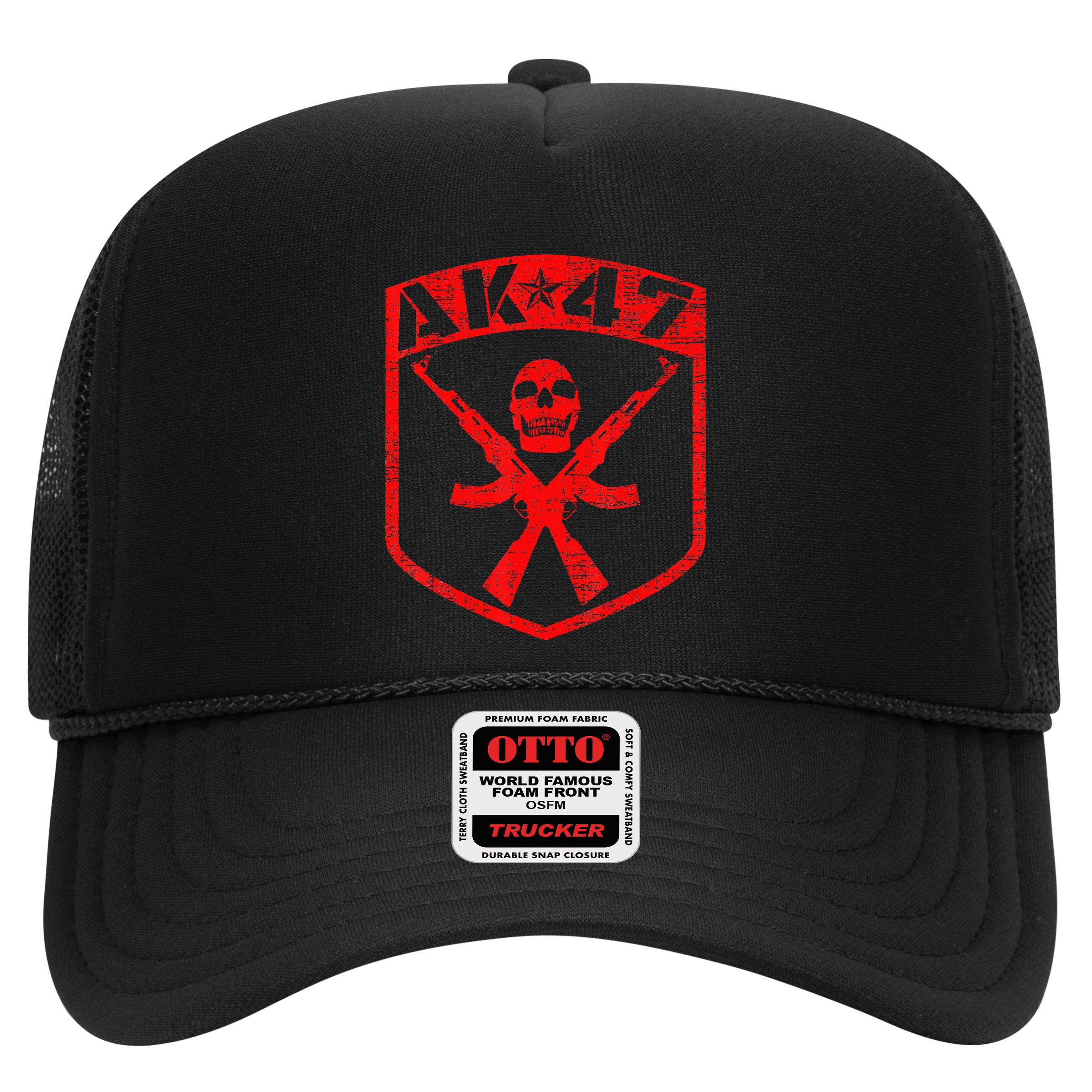 Kalashnikov Skull Ak47 Assault Rifle Gun Hat