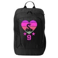 Kids Snake Birthday 9 Year Old Boy Girl Snake 9th Birthday City Backpack