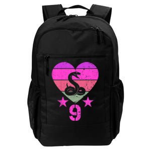 Kids Snake Birthday 9 Year Old Boy Girl Snake 9th Birthday Daily Commute Backpack