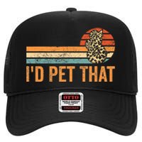 Kenyan Sand Boa Snake Owner ID Pet That High Crown Mesh Back Trucker Hat