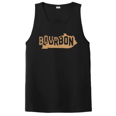 Kentucky State Bourbon Whiskey Drinking PosiCharge Competitor Tank