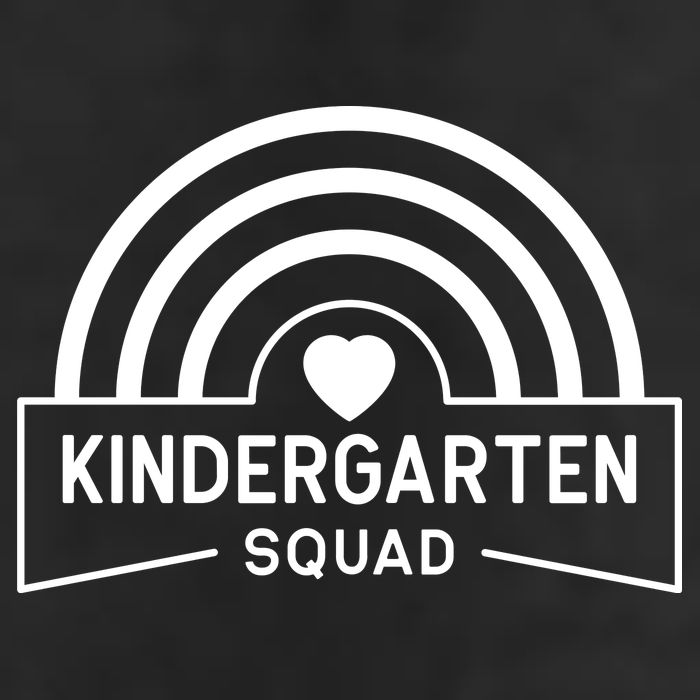 Kindergarten Squad Back To School 7 Panel Mesh Trucker Snapback Hat