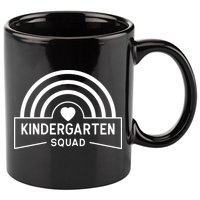 Kindergarten Squad Back To School 11oz C Handle Ceramic Mug