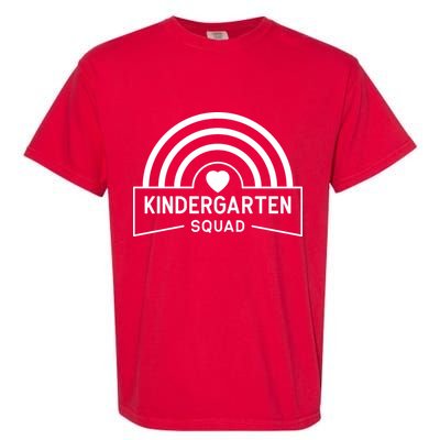 Kindergarten Squad Back To School Garment-Dyed Heavyweight T-Shirt