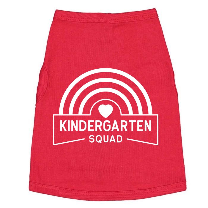 Kindergarten Squad Back To School Doggie Tank