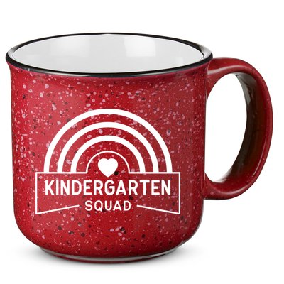 Kindergarten Squad Back To School 15oz Campfire Ceramic Mug