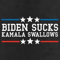 Kamala Swallows Biden Sucks 7 Panel Mesh Trucker Snapback Hat