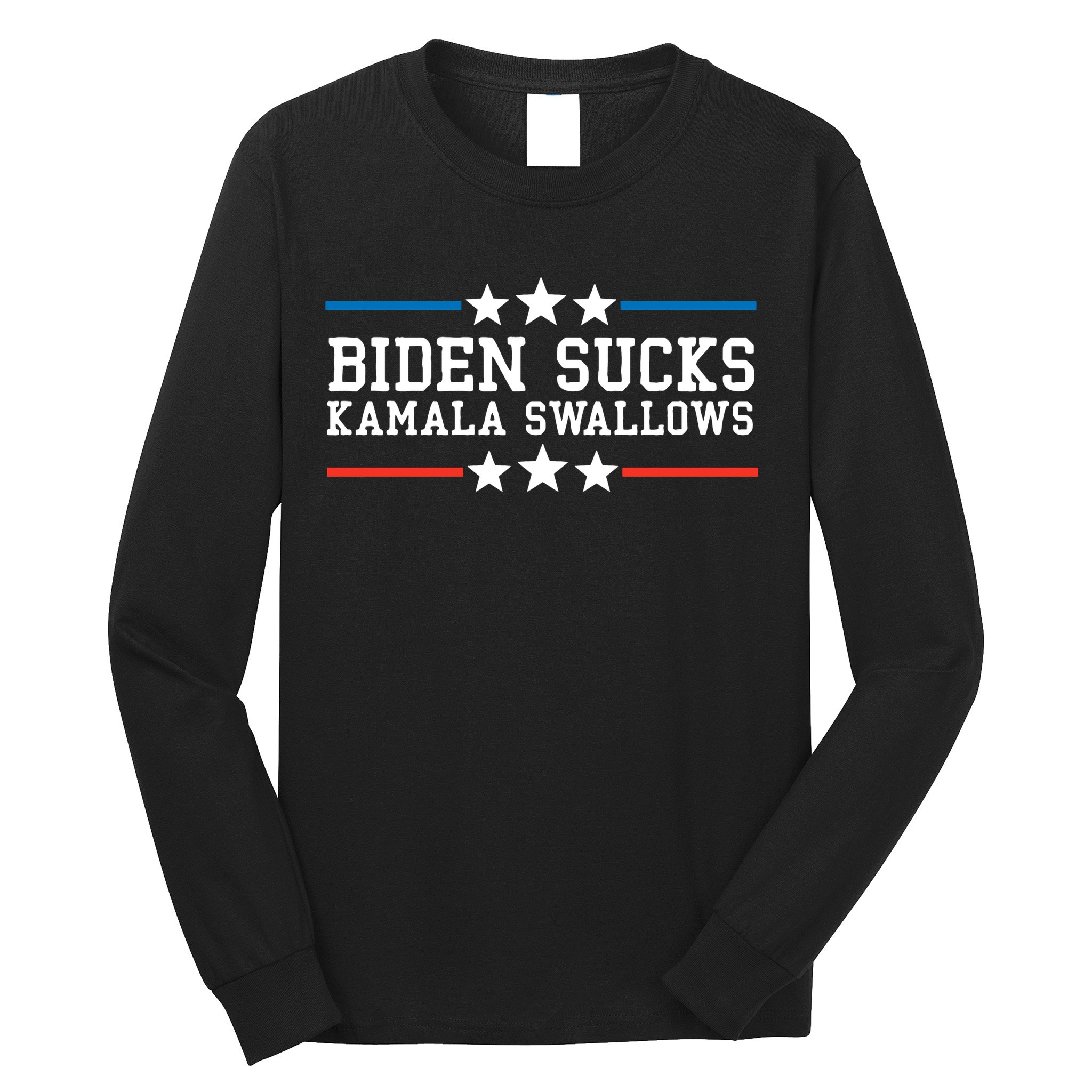 Kamala Swallows Biden Sucks Long Sleeve Shirt