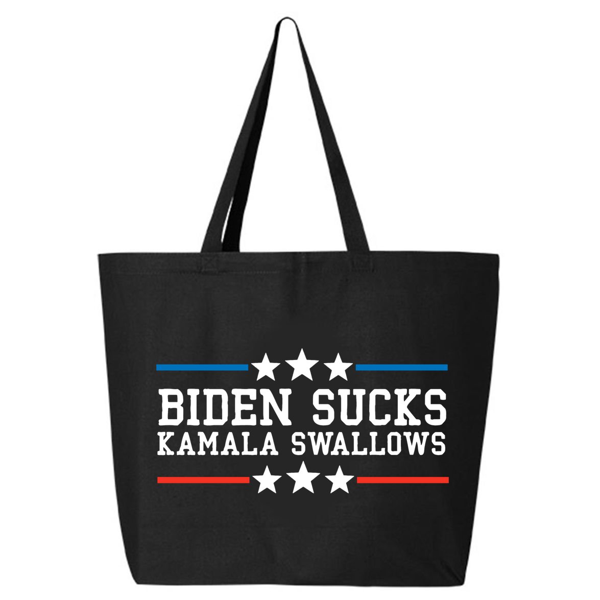 Kamala Swallows Biden Sucks 25L Jumbo Tote