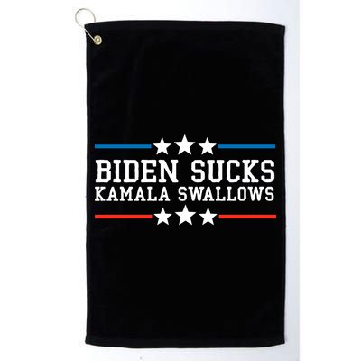 Kamala Swallows Biden Sucks Golf Towel